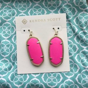 Kendra Scott Pink Elle Earrings